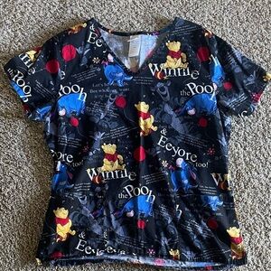 Winnie The Pooh scrub top